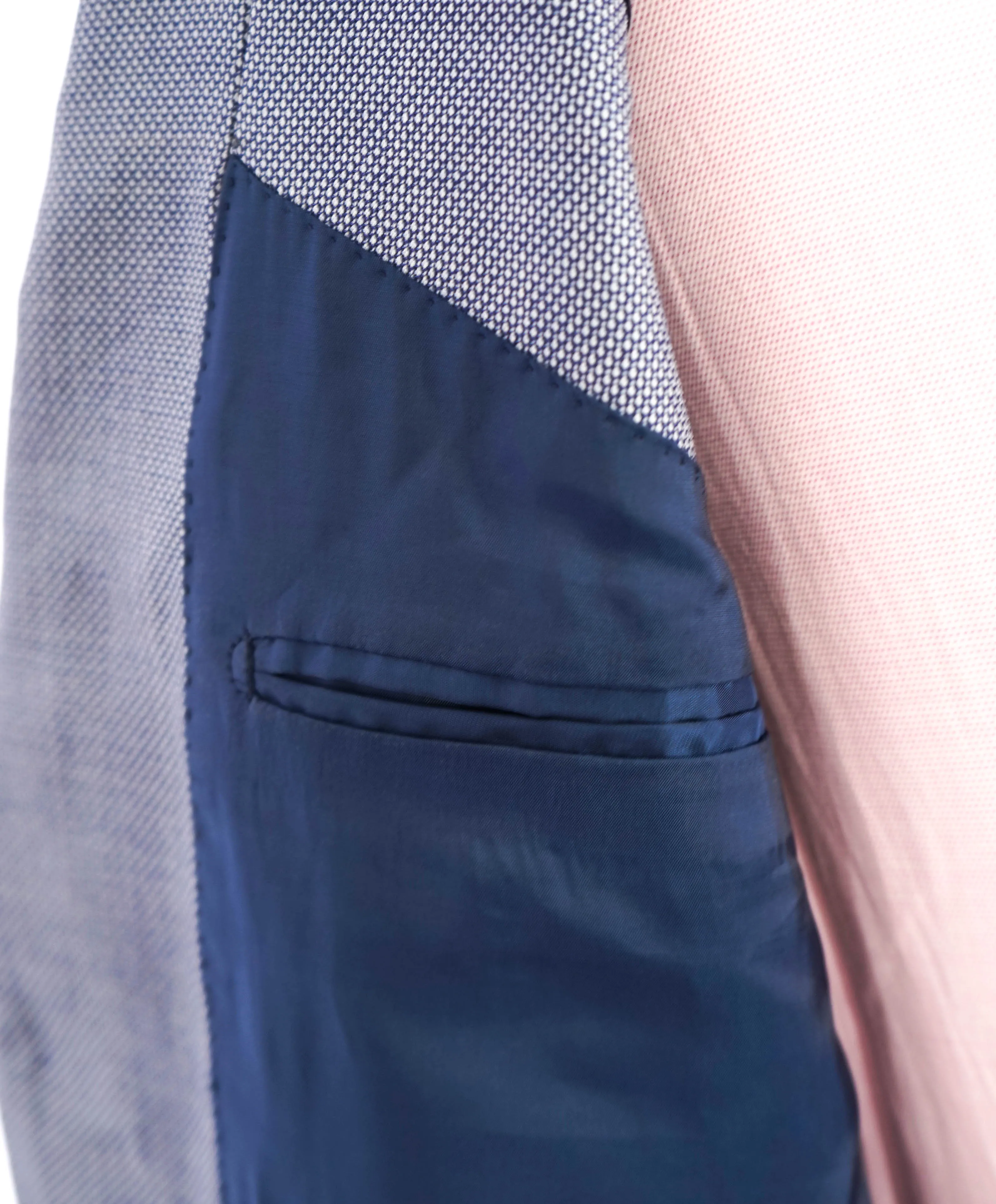 $2,895 ERMENEGILDO ZEGNA - Baby Blue *TROFEO 600 10 POCKET* Blazer - 40R