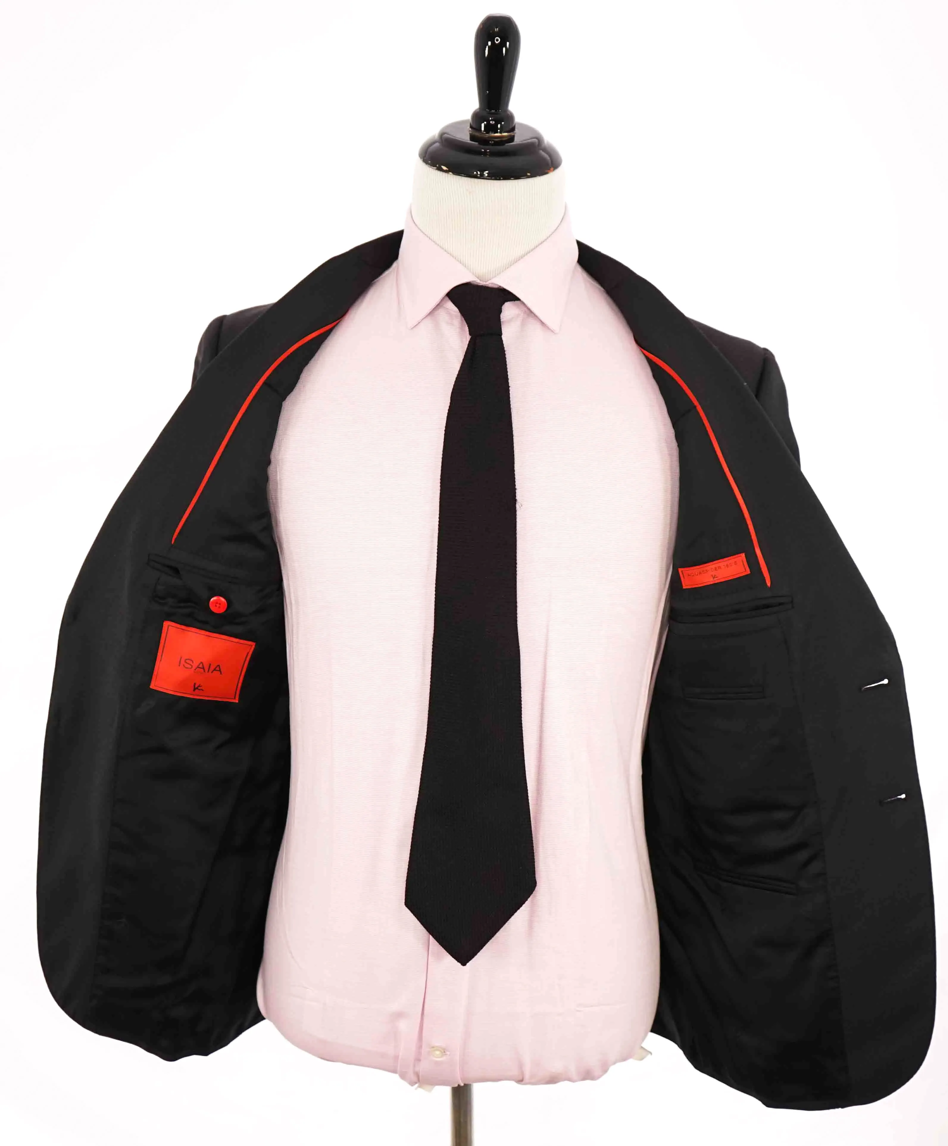 $2,995 ISAIA - *CLOSET STAPLE* NUOVA BASE S 160's Gray Solid Blazer - 42S
