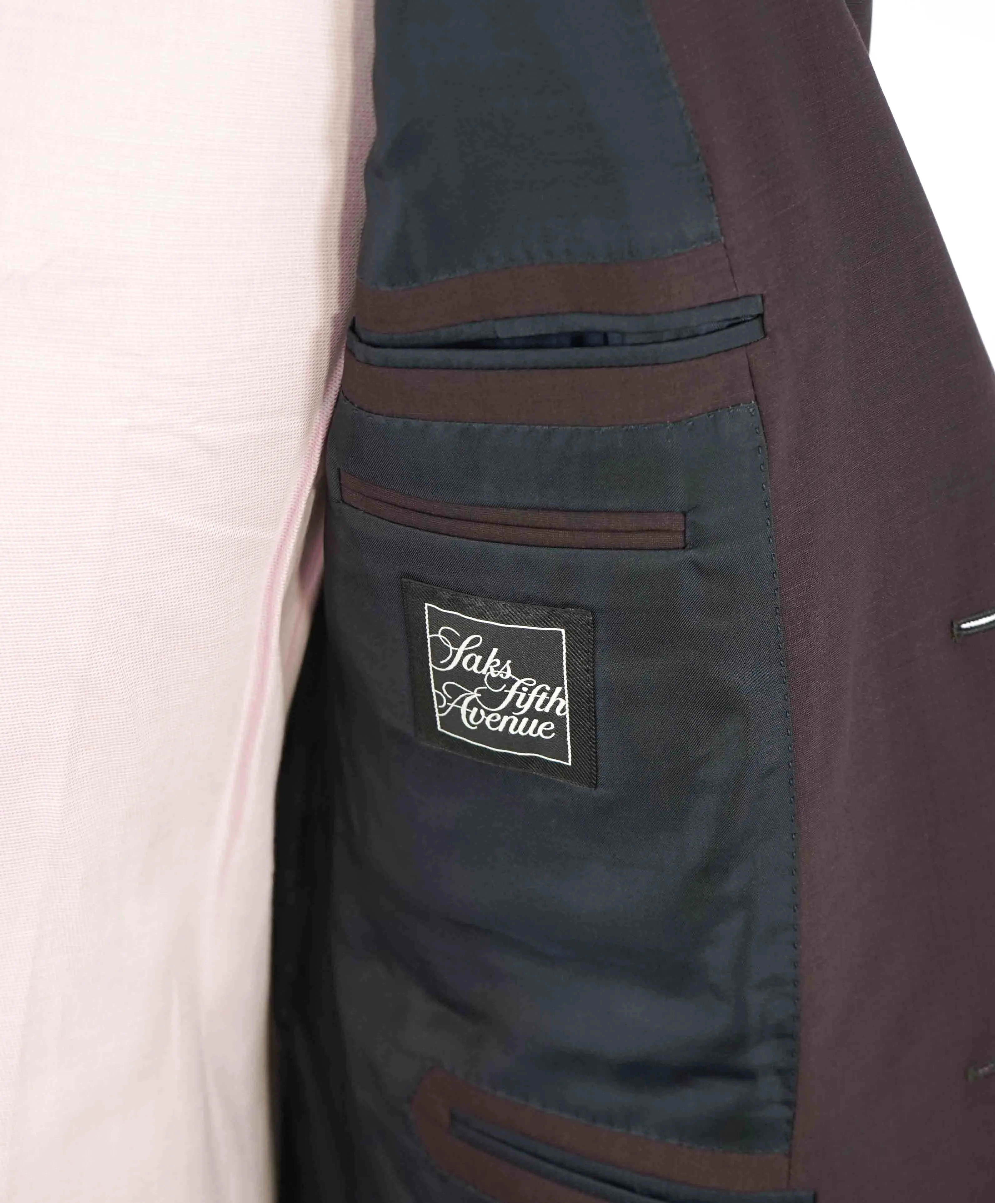 $3,295 ERMENEGILDO ZEGNA -“LEGGERISSIMO" SILK BURGUNDY Red Blazer - 42R