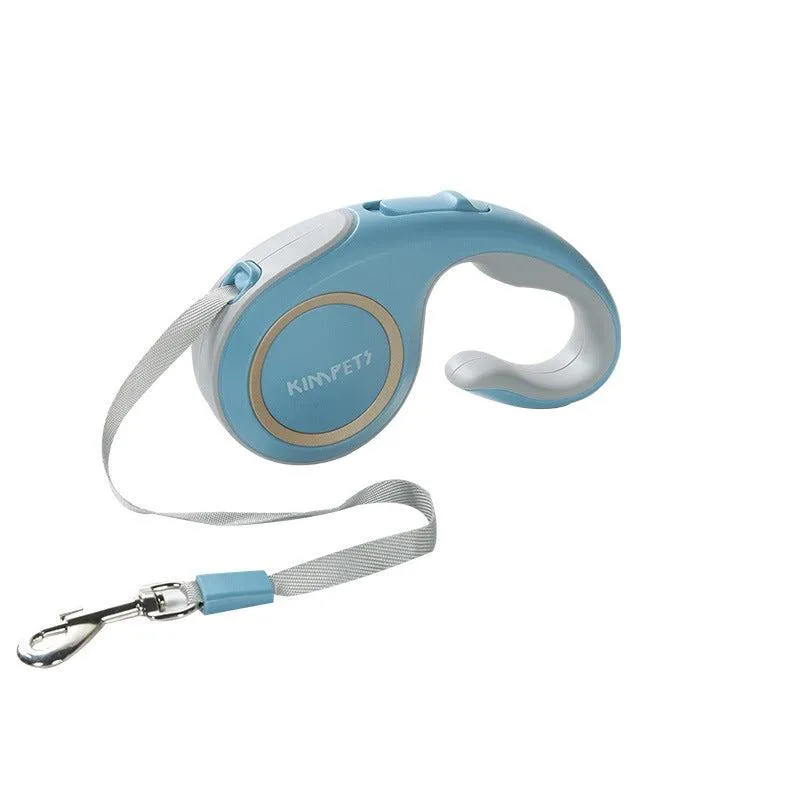 3M Fluorescent Automatic Extending Leash with Premium Nylon Traction Rope