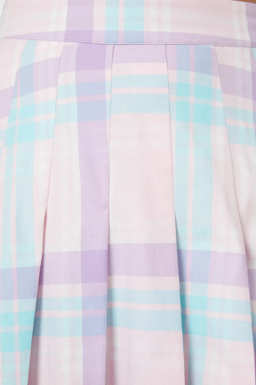 Abyss Tartan Skirt