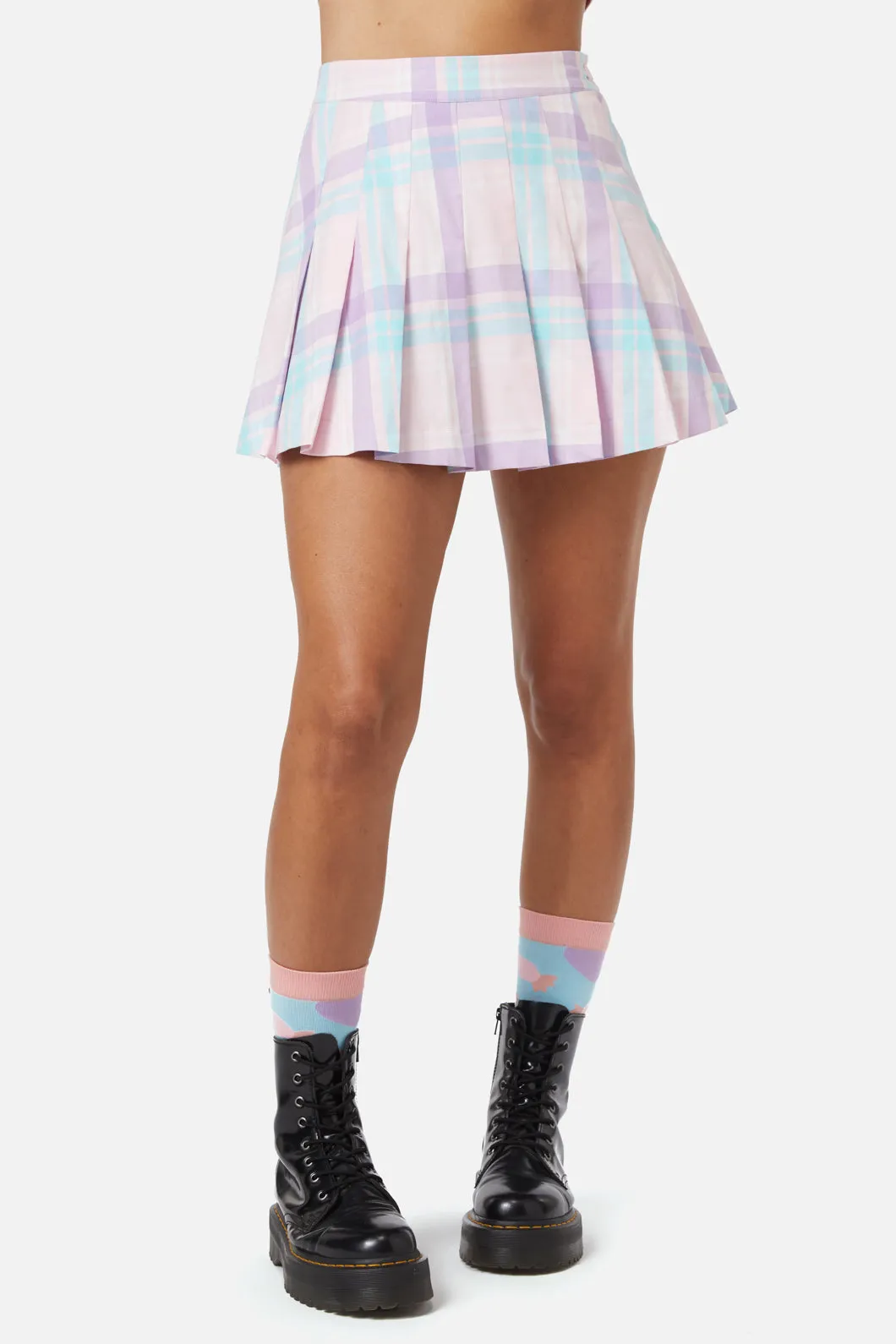 Abyss Tartan Skirt