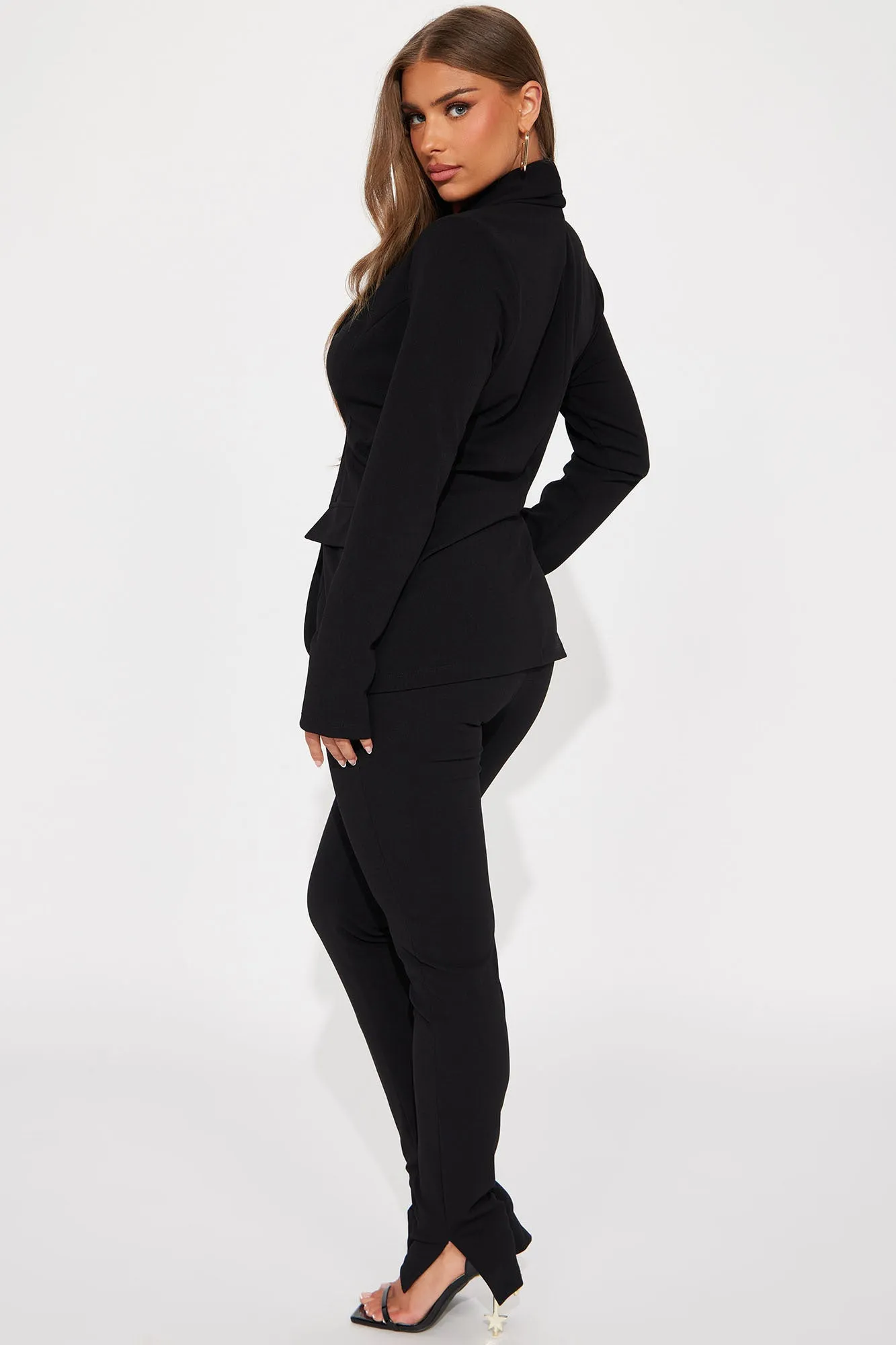 Alejandra Blazer Legging Set - Black