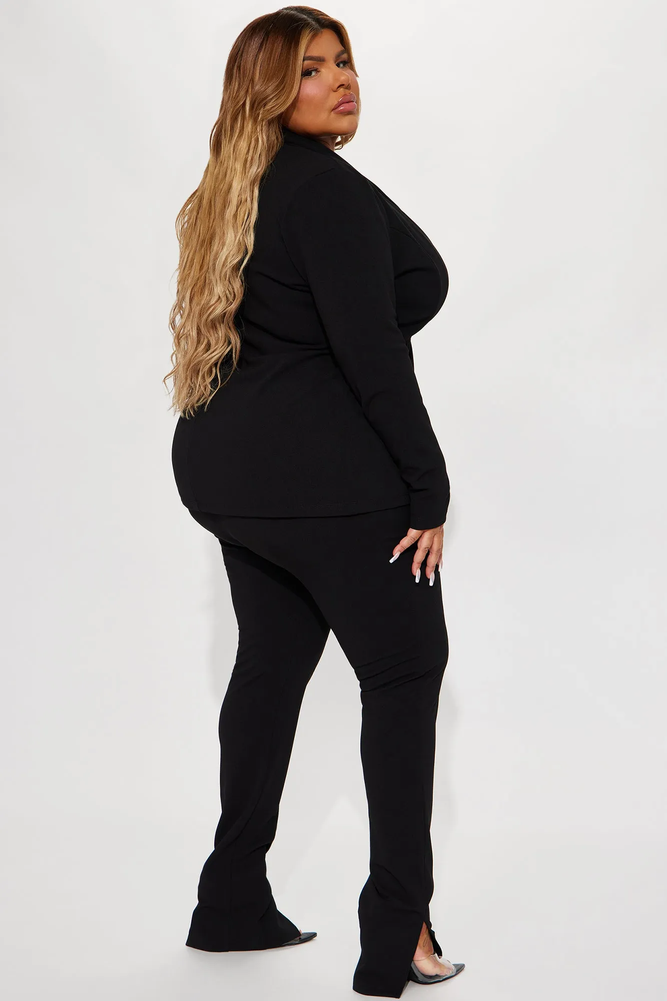 Alejandra Blazer Legging Set - Black