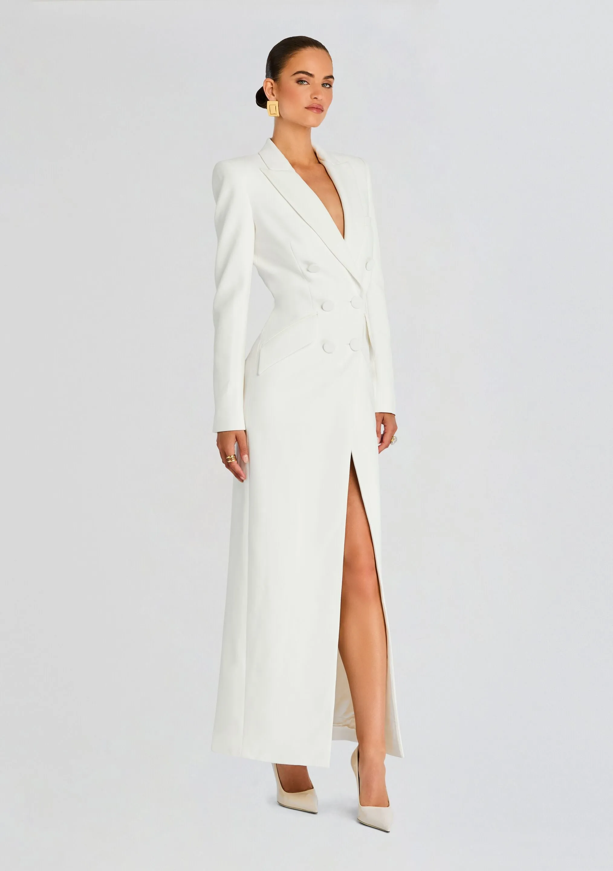 Amberly Blazer Evening Dress