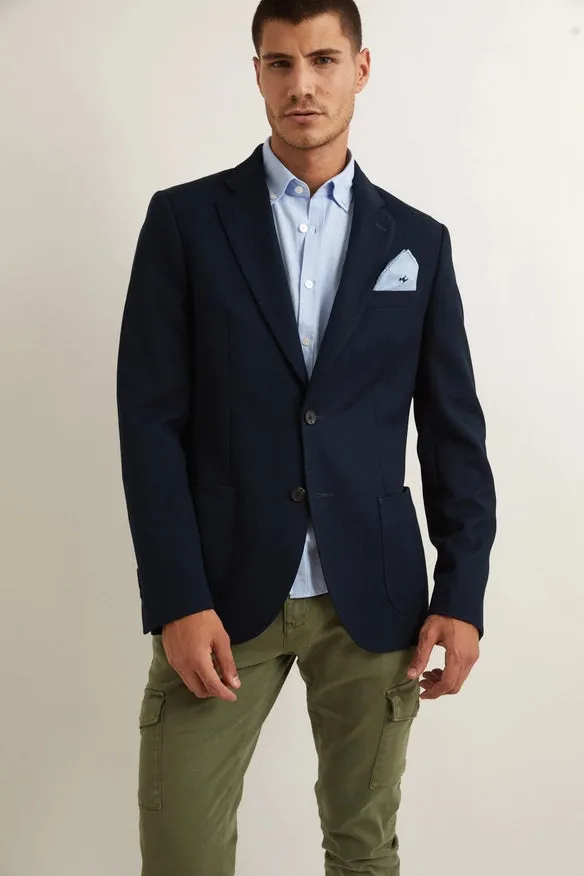 American Smooth Elastic Navy