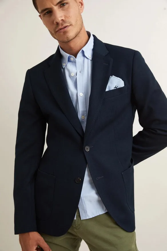 American Smooth Elastic Navy