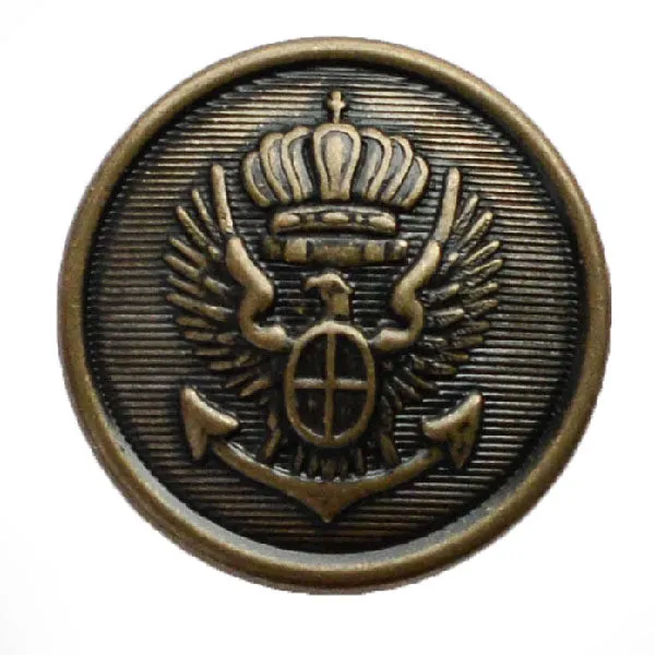Antique Gold Eagle Blazer Button (Made in USA by Waterbury)