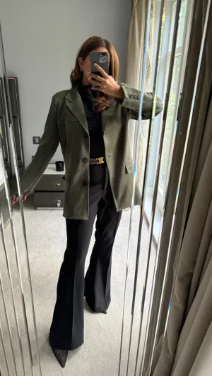 Arana blazer in olive