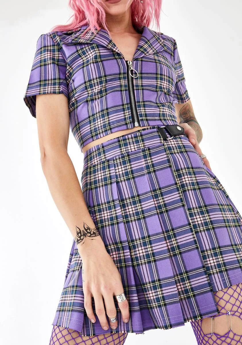 Attitude Problems Mini Skirt