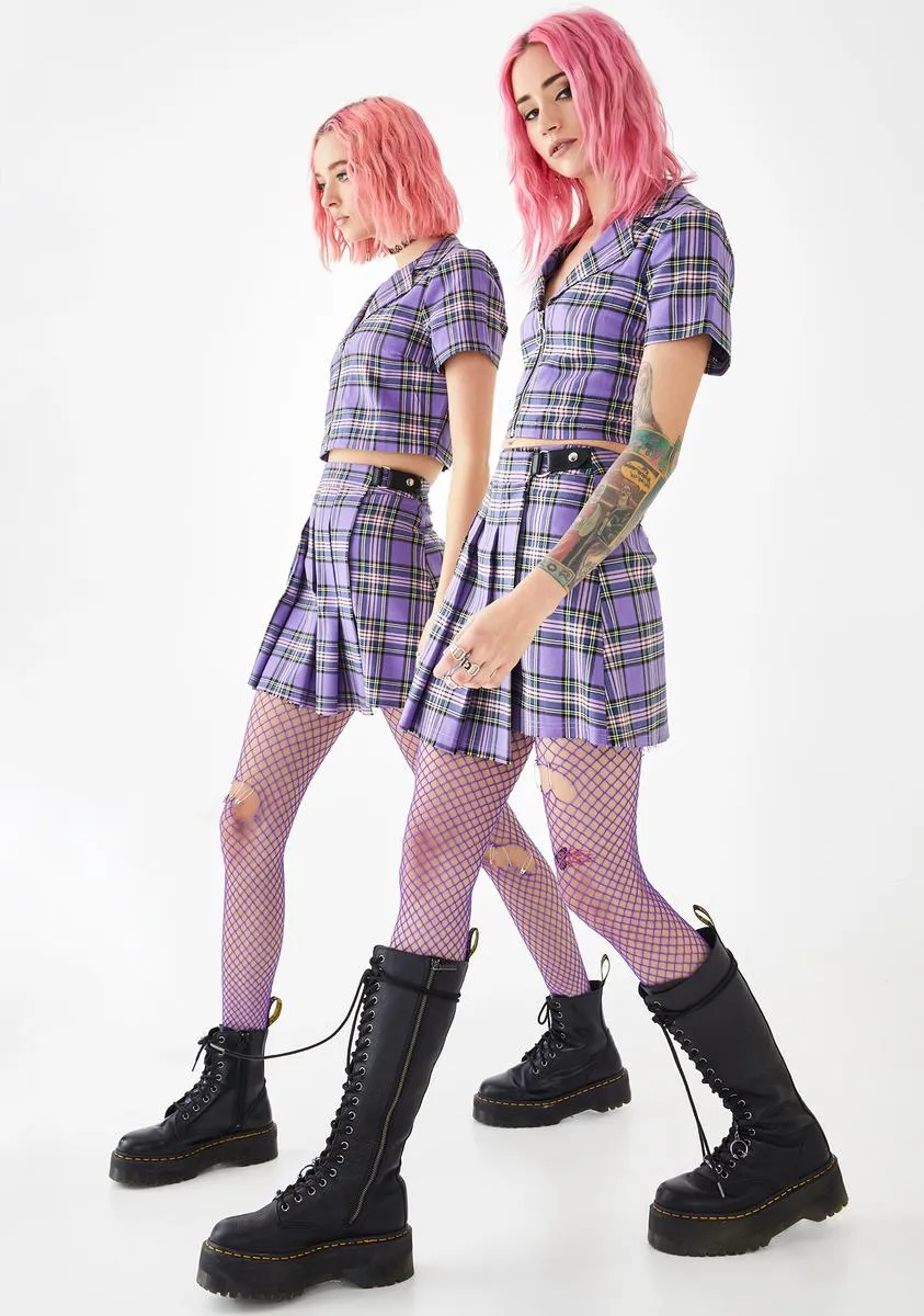 Attitude Problems Mini Skirt