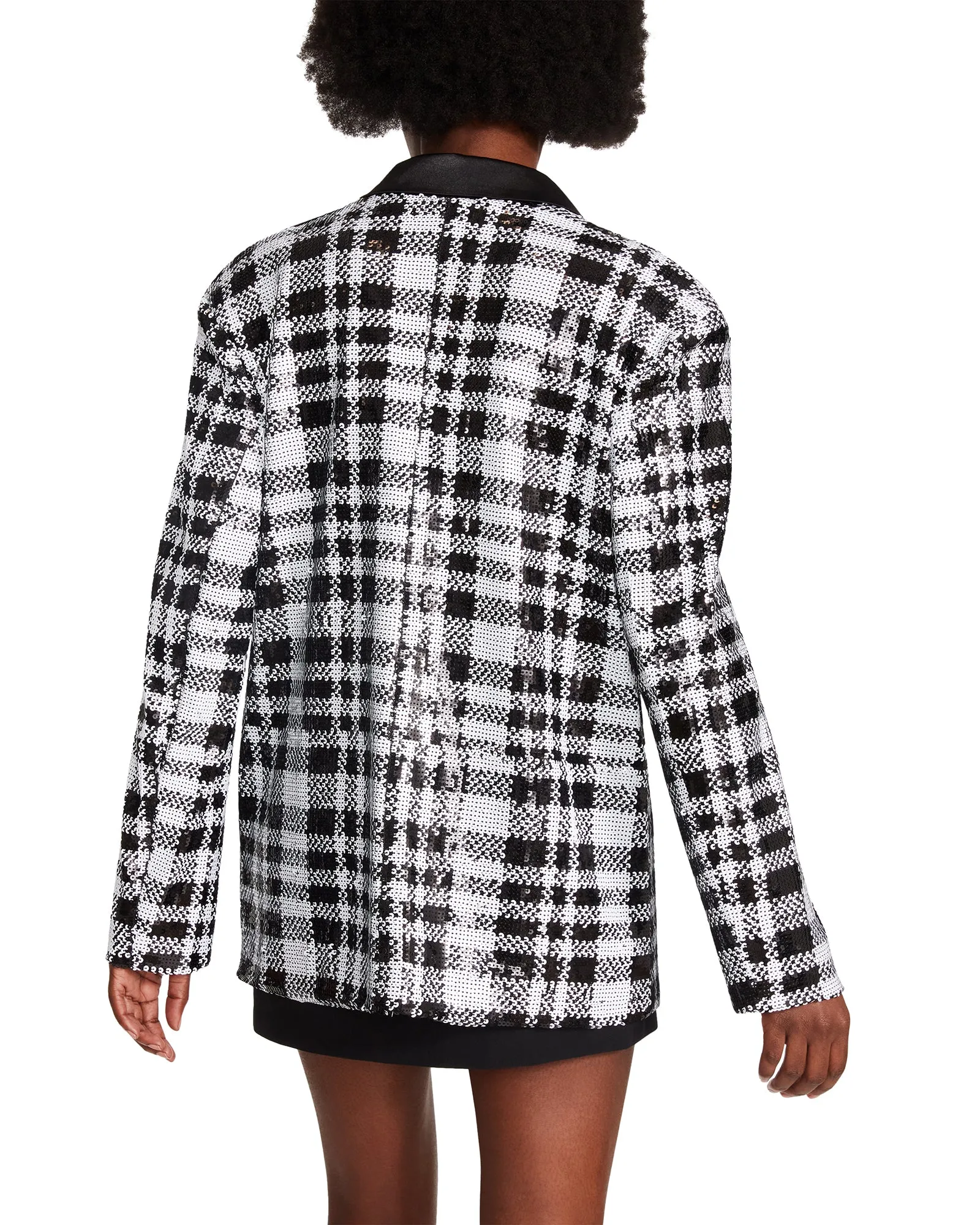 AUDREY BLAZER BLACK MULTI