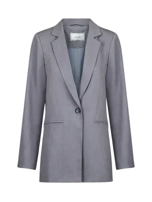 Avery Structure Blazer - Light Grey