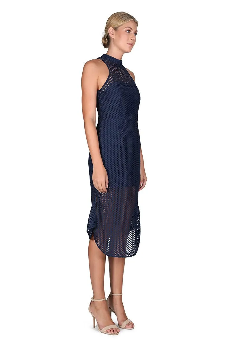 Azure Mesh Dress