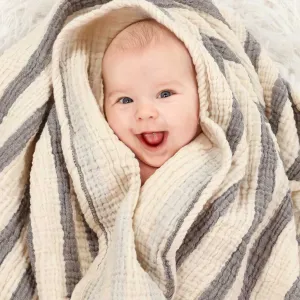 Baby Mocha Muslin Blanket