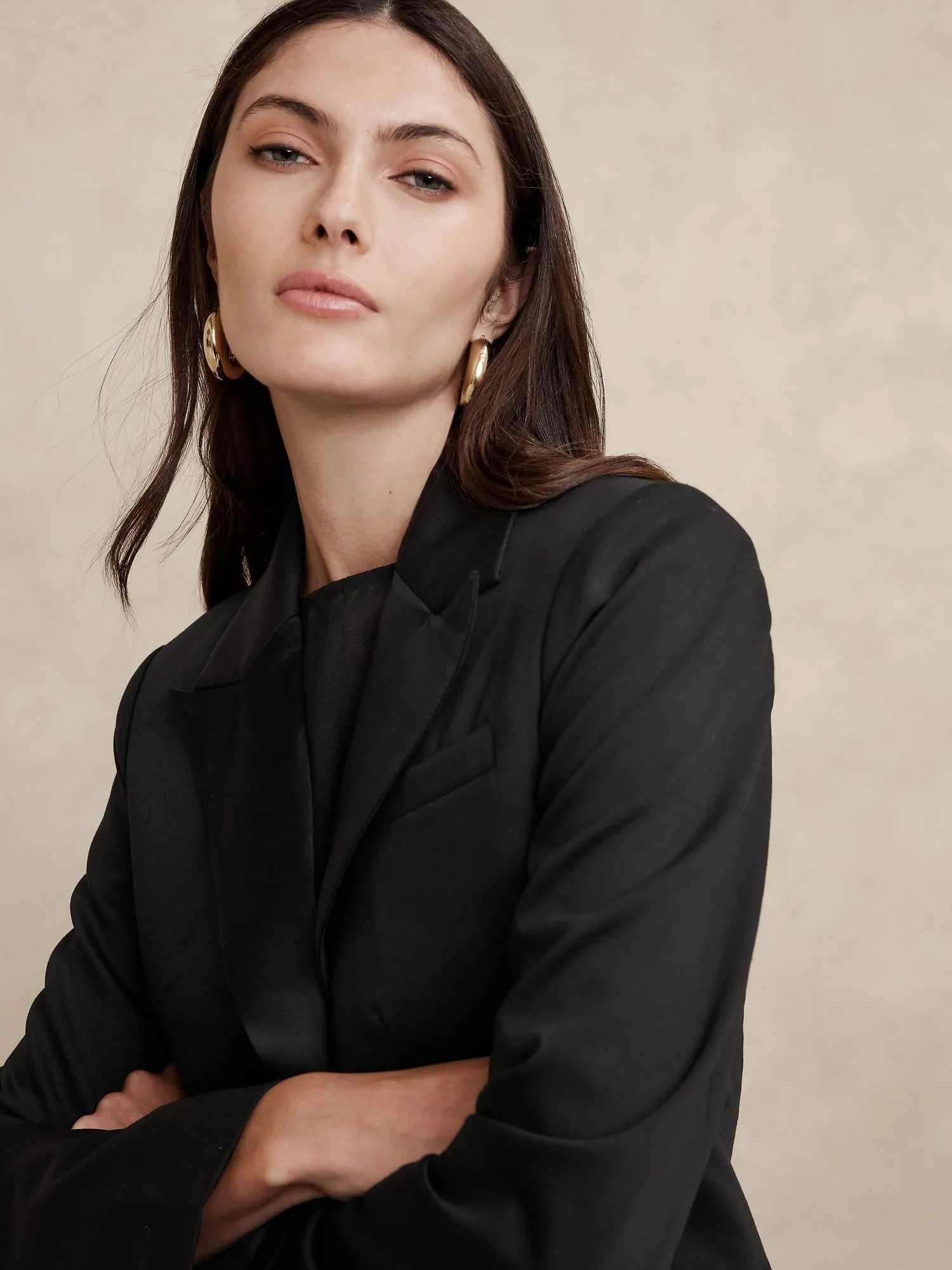 Barathea Italian Wool Tuxedo Jacket