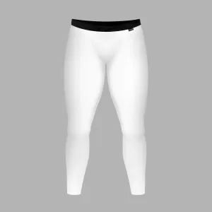 Basic White Tights for Men - Big