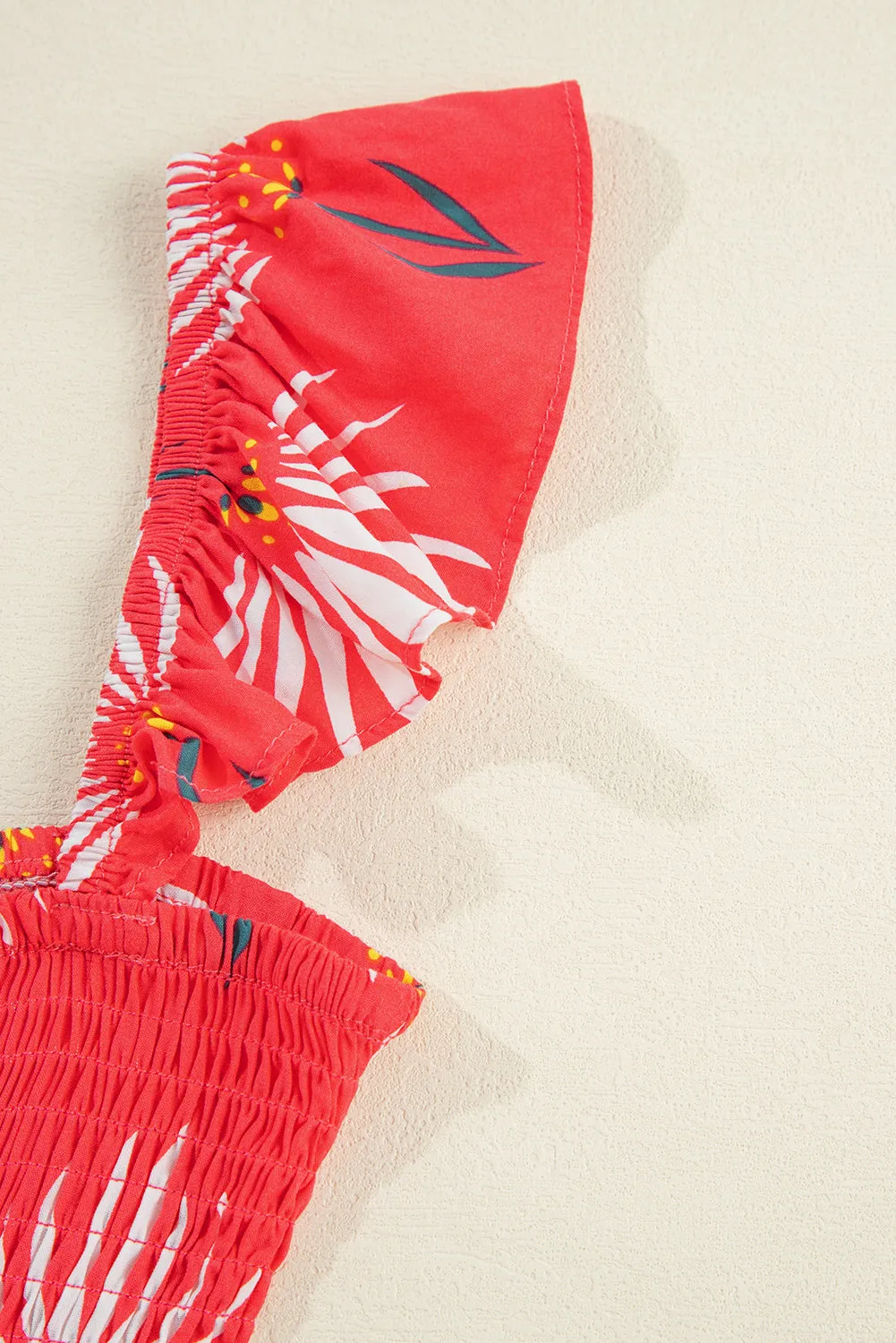 Beach-Ready Floral Maxi Set