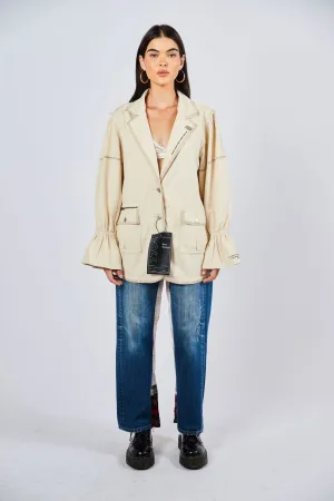 Beige blazer | STICHES BLAZER