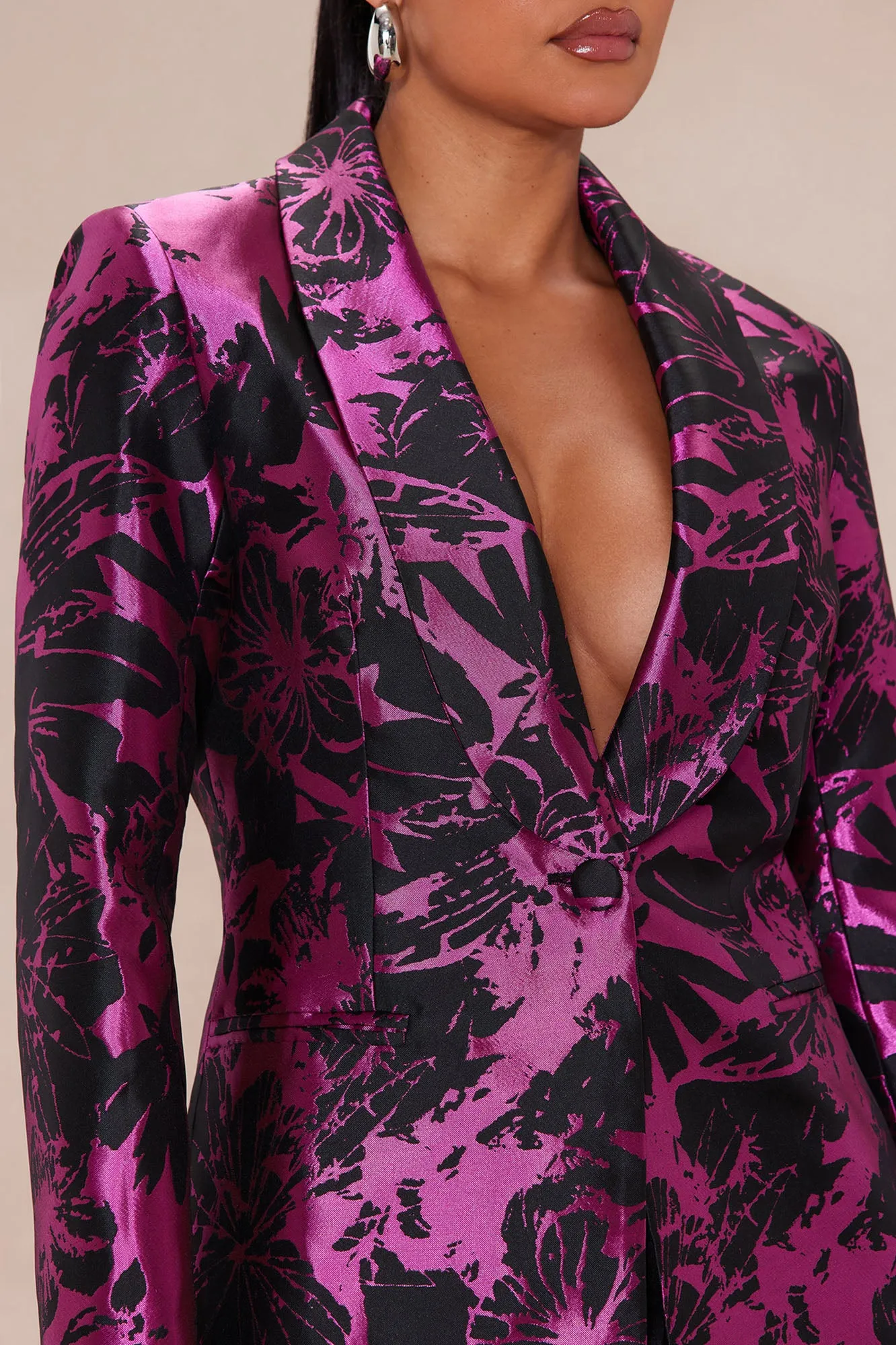 Berlin Floral Suit Set - Purple