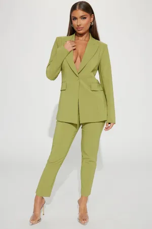 Best Boss Blazer Set - Green