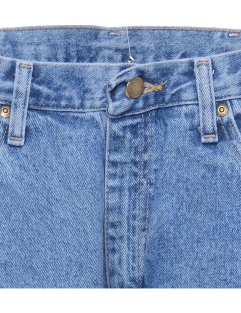 Beyond Retro Reworked Tapered Cropped Jeans - W34