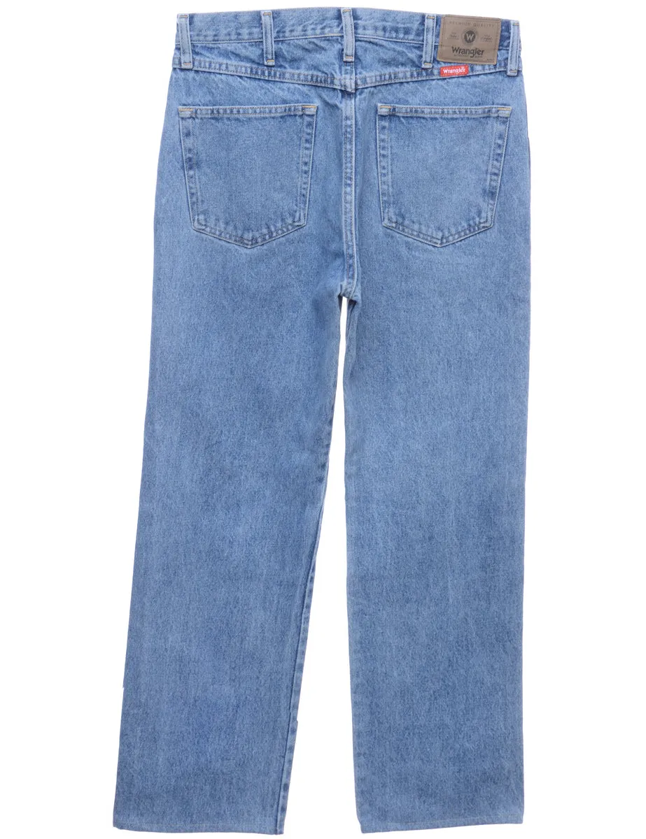 Beyond Retro Reworked Tapered Cropped Jeans - W34