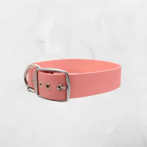 Biothane Dog Collar |  Rose | Width: 38 mm | Length: 58-66 cm