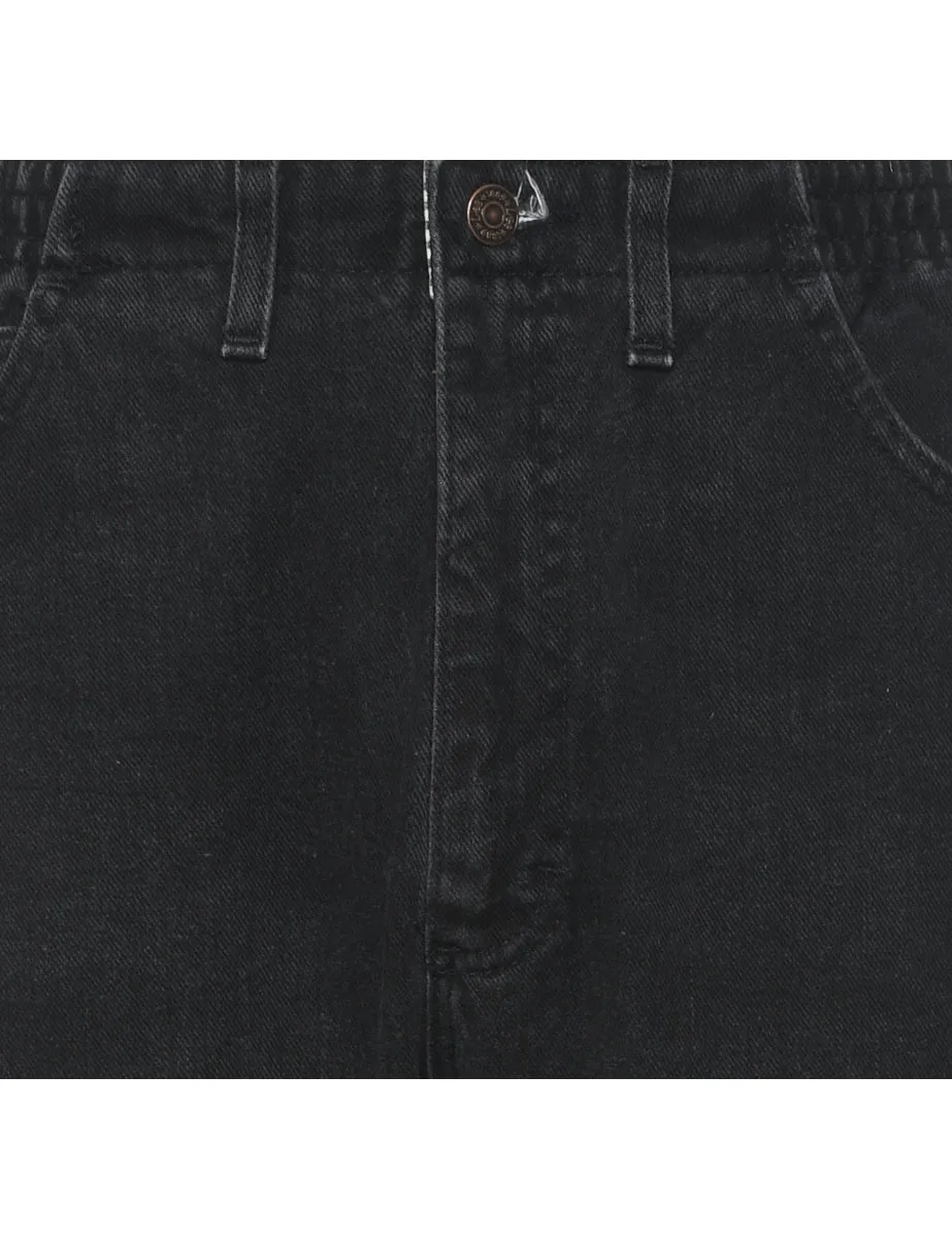 Black Lee Elastciated Jeans - W28 L28