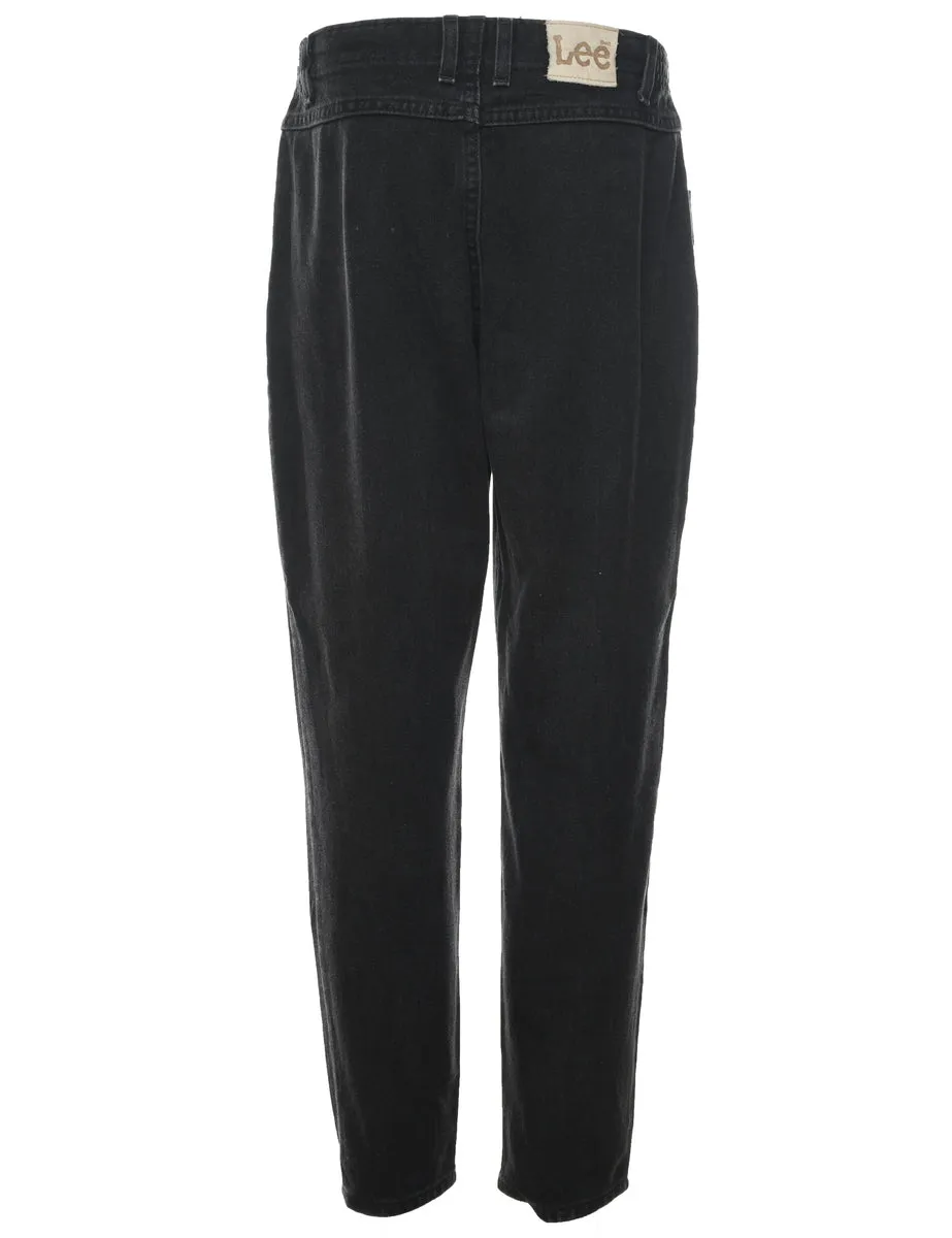 Black Lee Elastciated Jeans - W28 L28