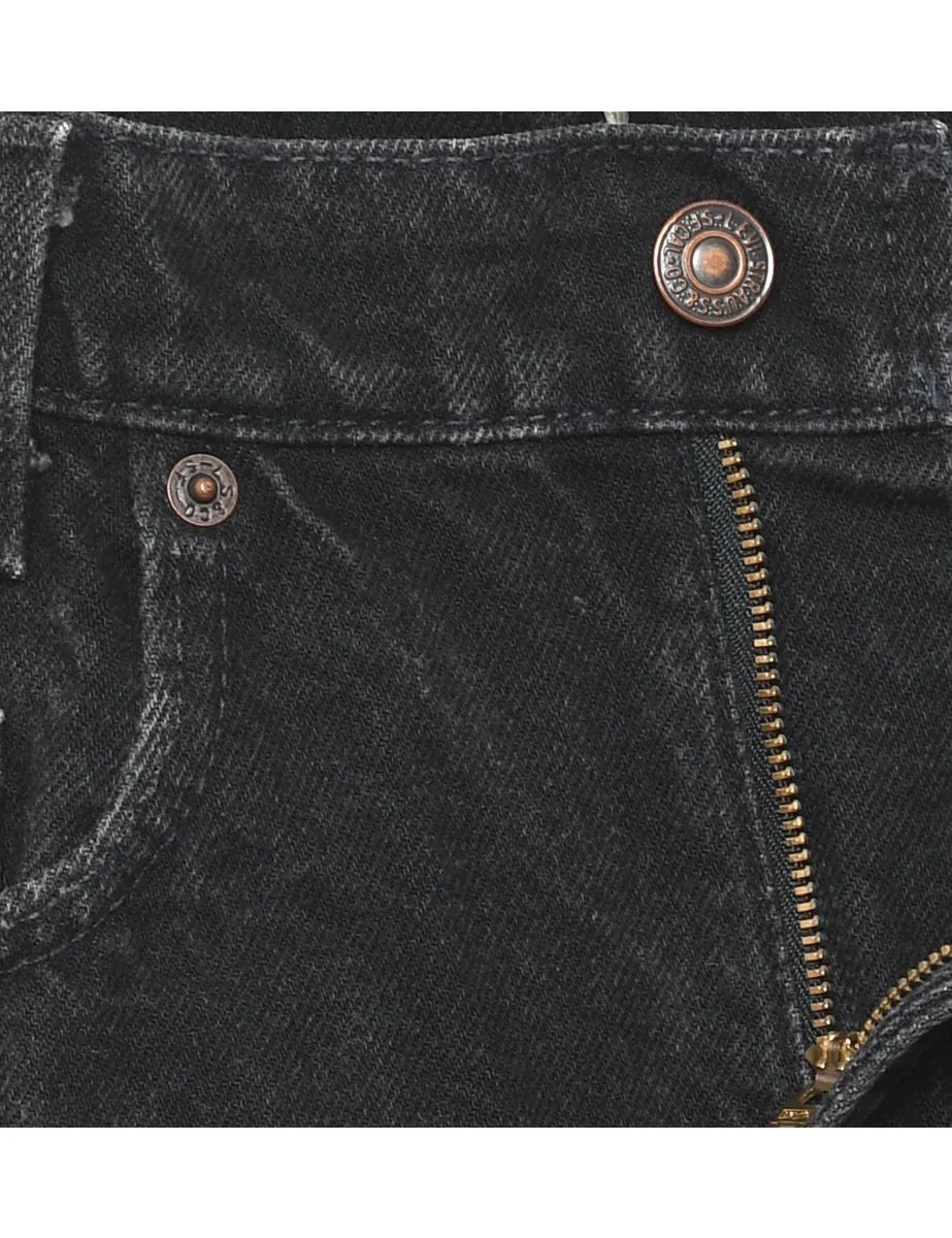 Black Levi's Straight-Fit Jeans - W30 L32