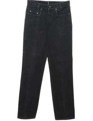Black Levi's Straight-Fit Jeans - W30 L32