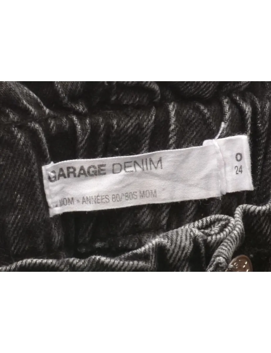 Black Tapered Jeans - W24 L28