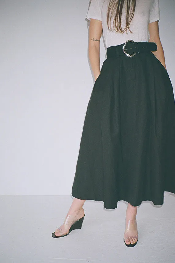 Black Tulay Skirt