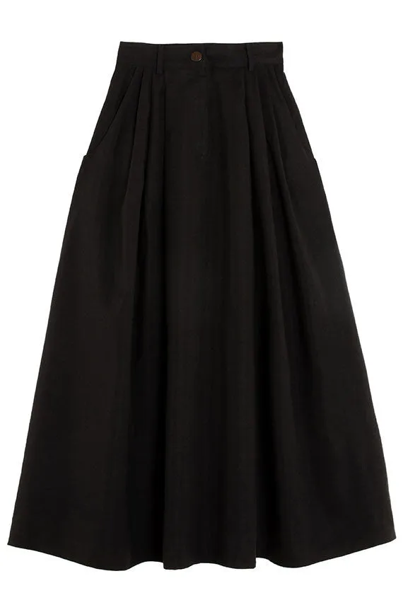 Black Tulay Skirt