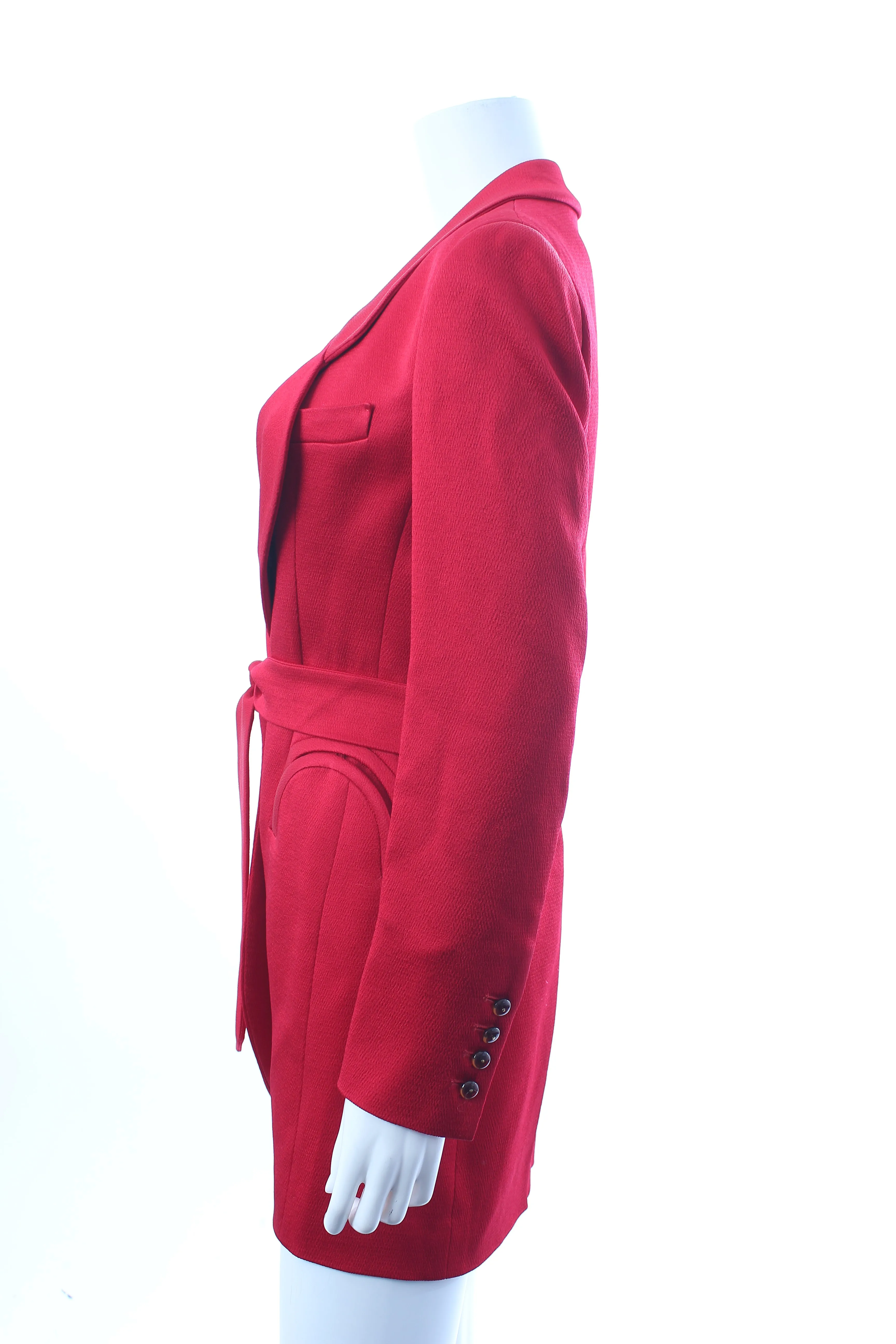 Blazé Milano Royal Delight Sunshine Belted Blazer