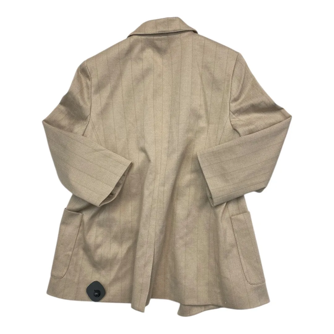Blazer By Anne Klein In Beige, Size:L