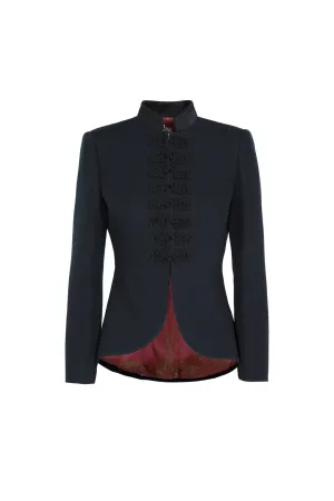 BLAZER ENTALLADA BORDADO JASPER