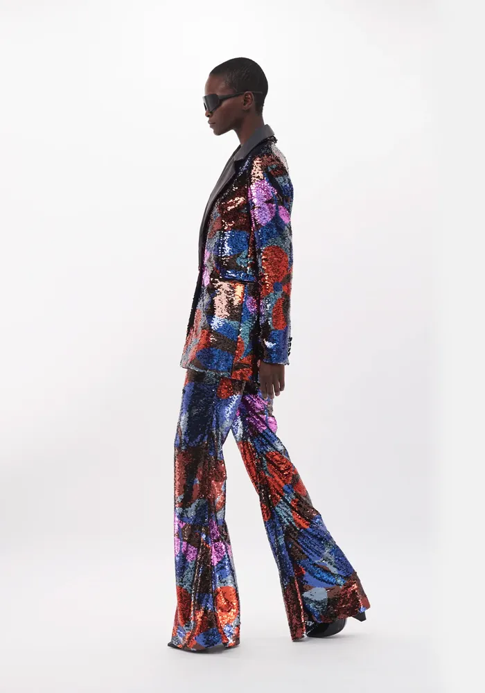 Blazer Mila Sequin Fleuris
