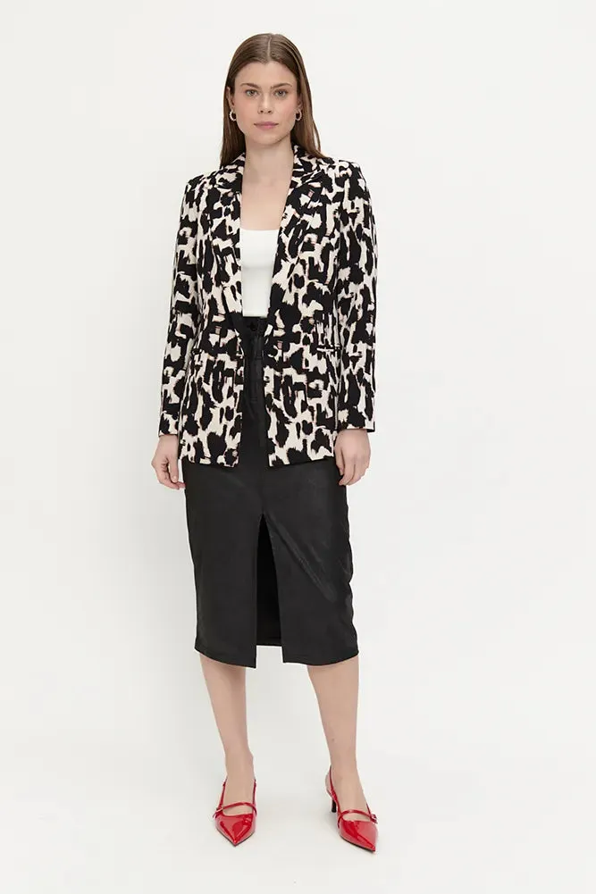 Blazer Mujer Animal Print