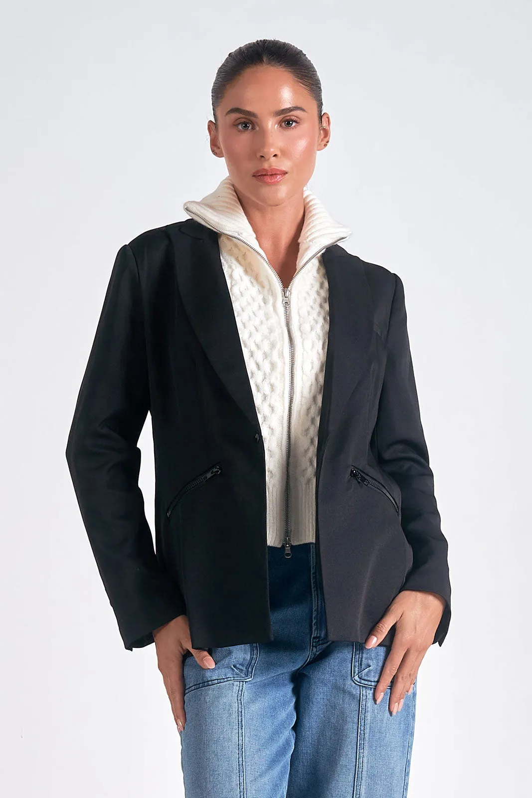BLAZER SWEATER