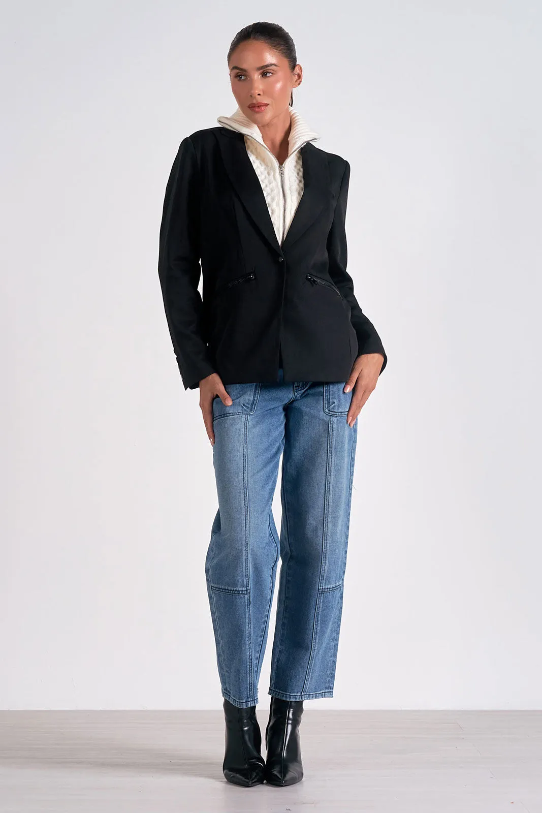 BLAZER SWEATER