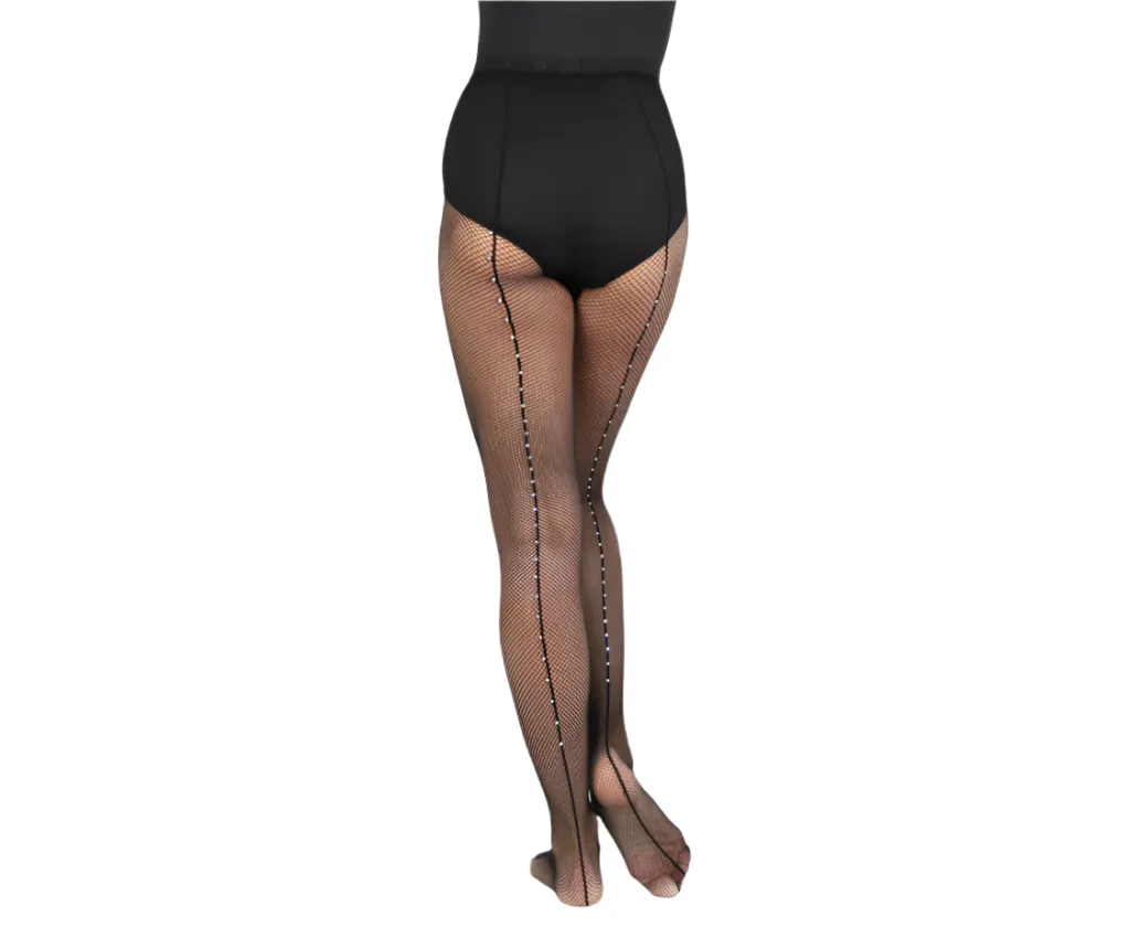 Body Wrappers Rhinestone Fishnets