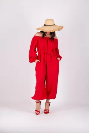 BOHEMY Off Shoulders Jumpsuit