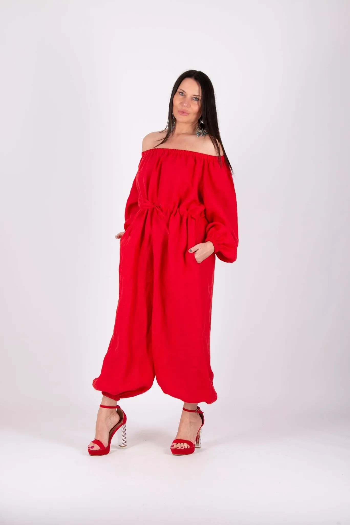 BOHEMY Off Shoulders Jumpsuit
