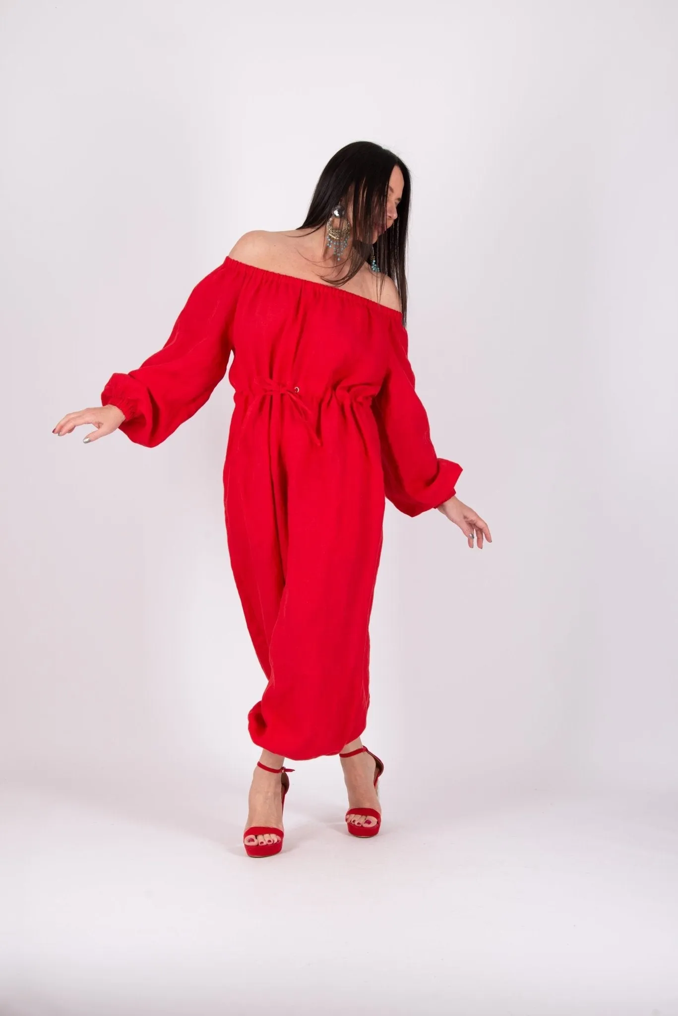 BOHEMY Off Shoulders Jumpsuit