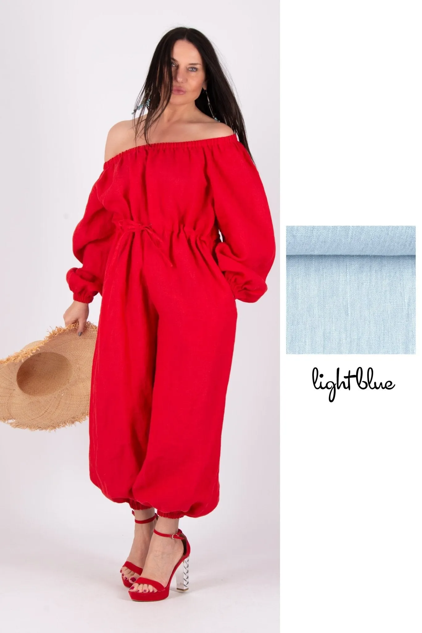 BOHEMY Off Shoulders Jumpsuit