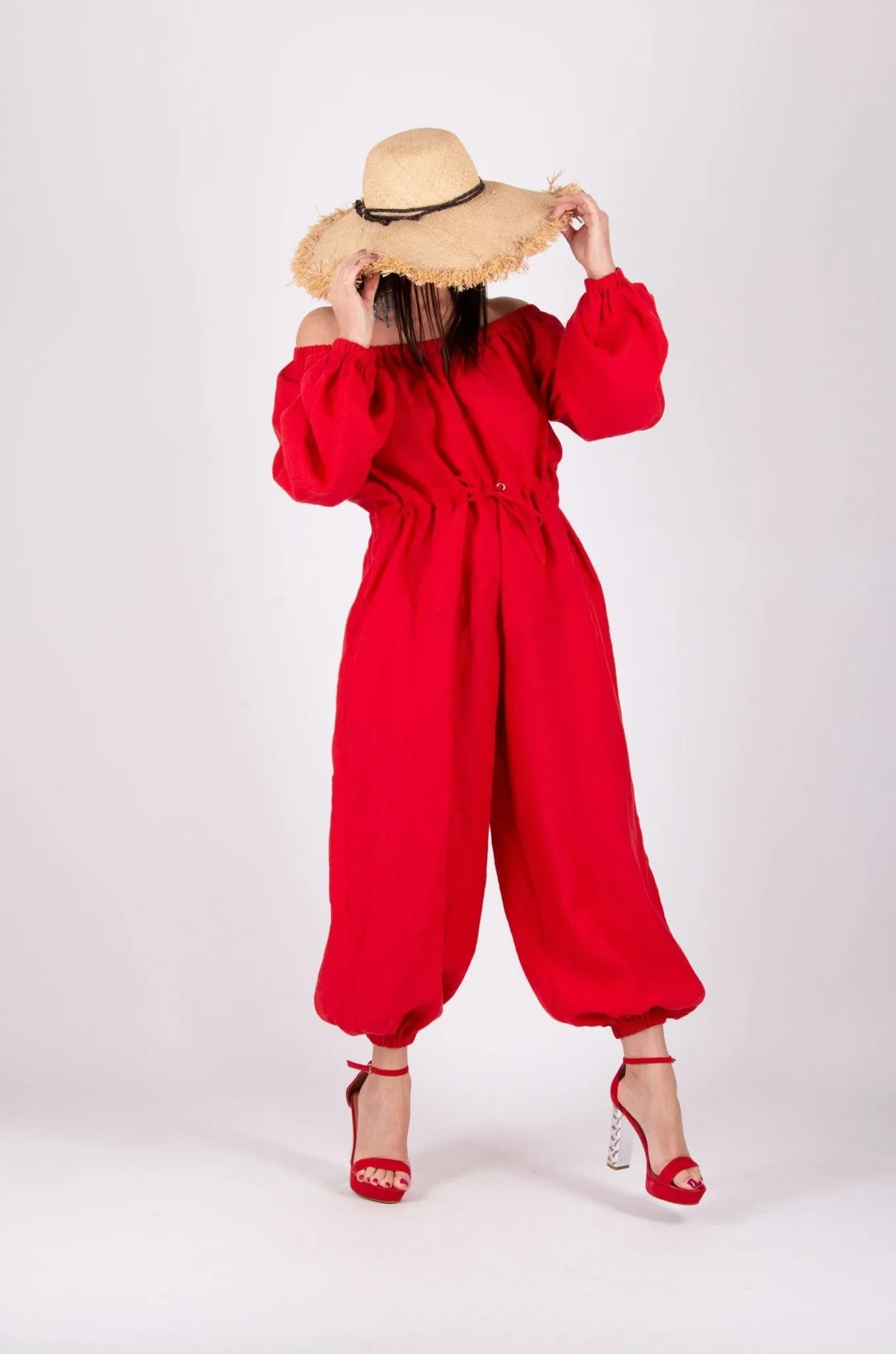 BOHEMY Off Shoulders Jumpsuit