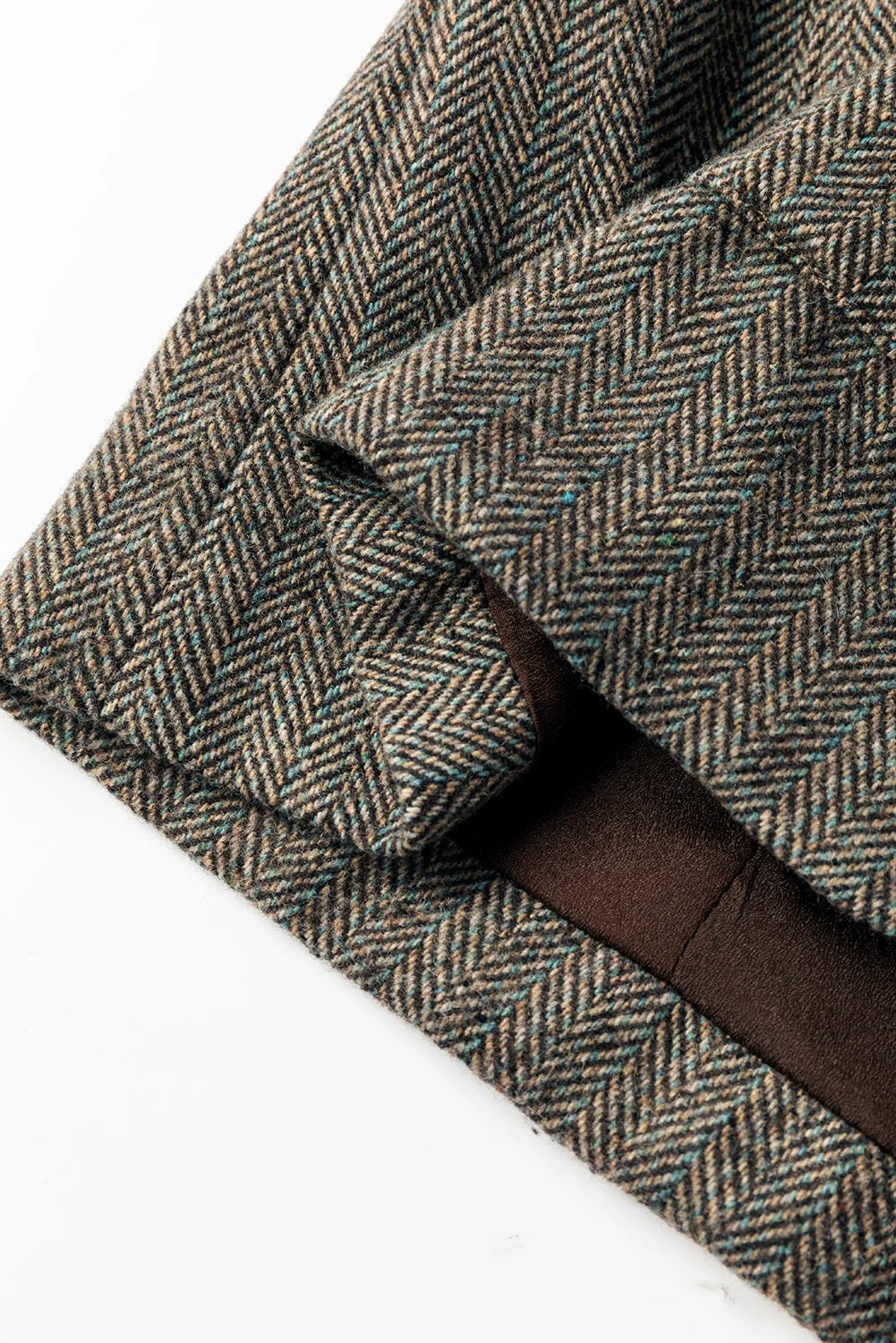 Button-Detailed Blazer and Pants Set