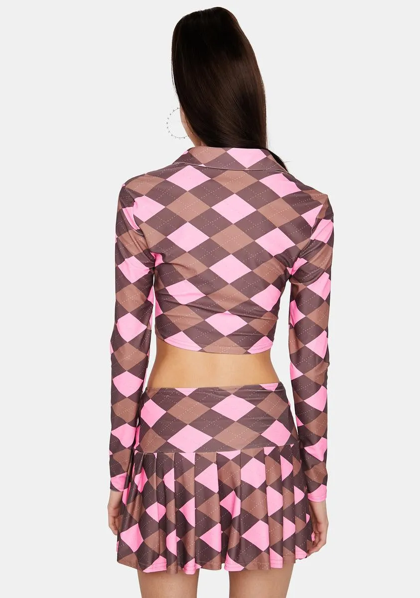 Cafeteria Politics Mini Skirt